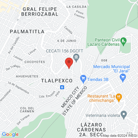 Consultorio Médico Dr. Israel Zarco map