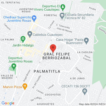 Centro de Salud T-I Felipe Berriozabal map