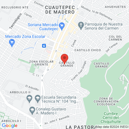 Centro de Salud Castillo Grande map