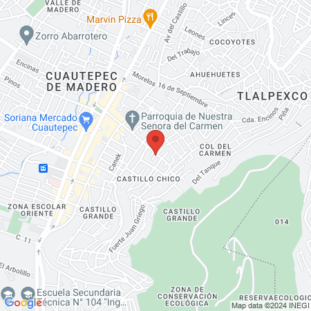 Centro Terapéutico Integral y Spa Lúa map