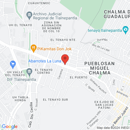 Lic. Valeria Garcia map