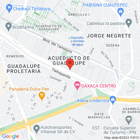 Espacio Galeno map