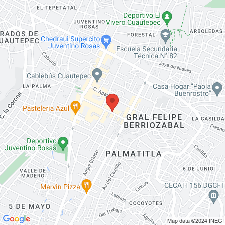 Veterinaria San Lázaro map