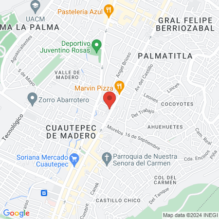 Millan Arellano Francisco map