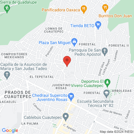Consultorio dental dr. Nieto map
