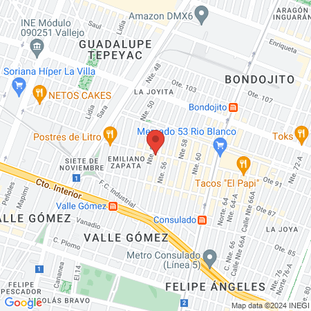 Estética D' Karina map