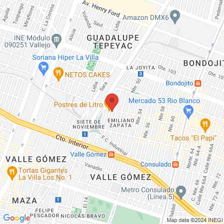 barbería y tatto map