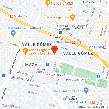 Peluquería Valle Gómez map