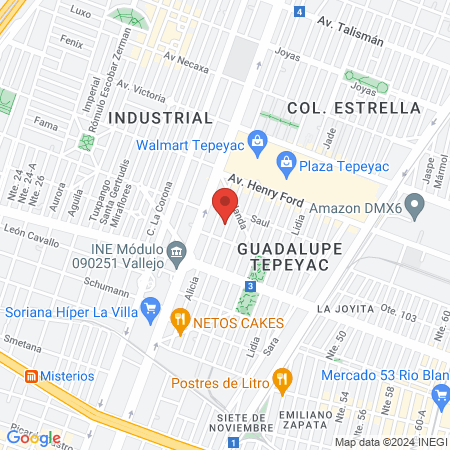 Lodaxia Cosmética map