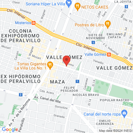 BARBERÍA BAR RAMD’A map