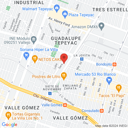 Consultorio Dental map