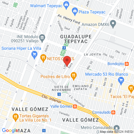 Emporio de la Salud y la Belleza map