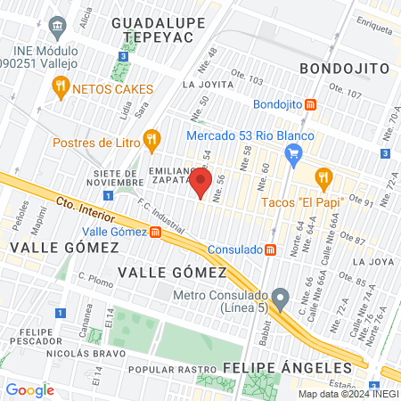 Clínica - Sanatorio San Lorenzo y Consultorios Médicos de especialidades map