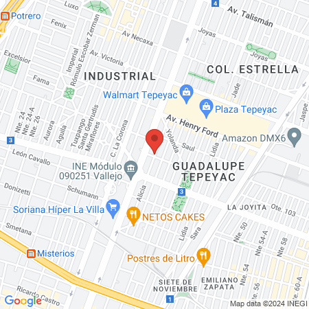 Sanatorio Santa Monica map