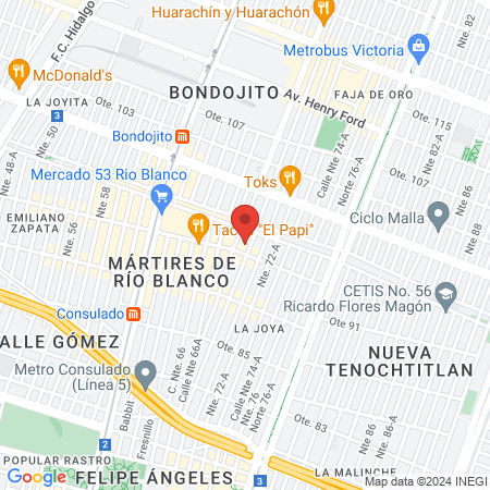 IMSS Unidad de Medicina Familiar 3 La Joya map