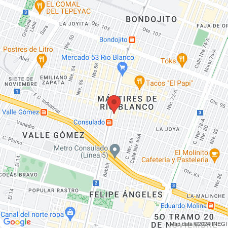 Rehabilitación y terapia Fisica, Quiropráctica y Acupuntura Consulado map