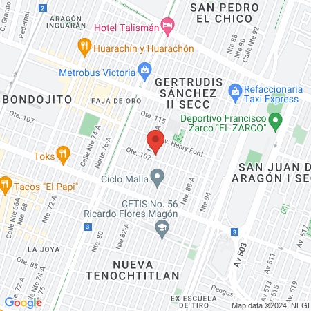 CLÍNICA OLLIN YOLITZTLI - Fisioterapia y Rehabilitación map