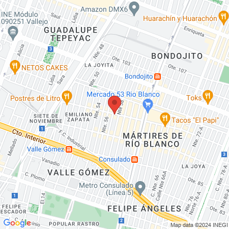 CLINICA DENTAL PAEZ map