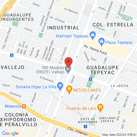 Clínica dental Crocodent map