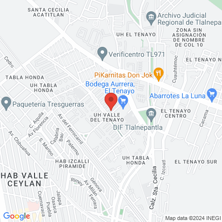 Centro Cultural Alfa y Omega map