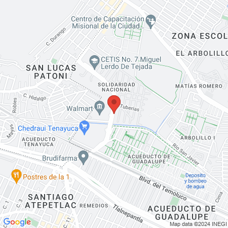 Servicio Odontológico Odontología Integral map