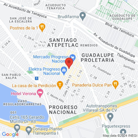 UMBRELLA CORPORATION CDMX map