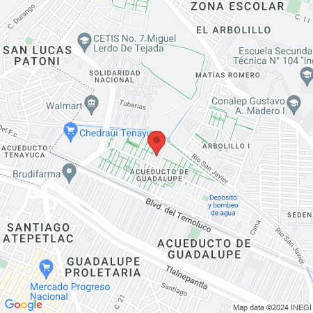 Centro Veterinario Acueducto map