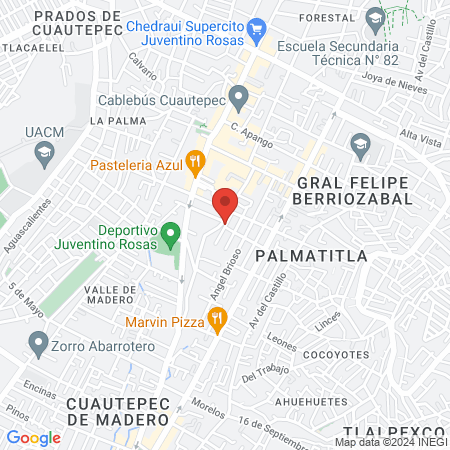 AXOLOTL ESCUELA DE BARBERÍA map