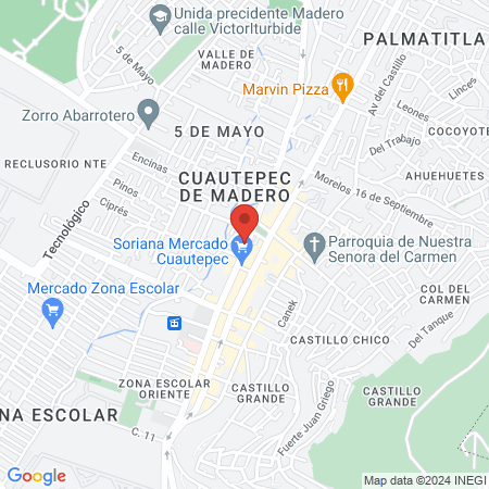 Veterinaria Lince map