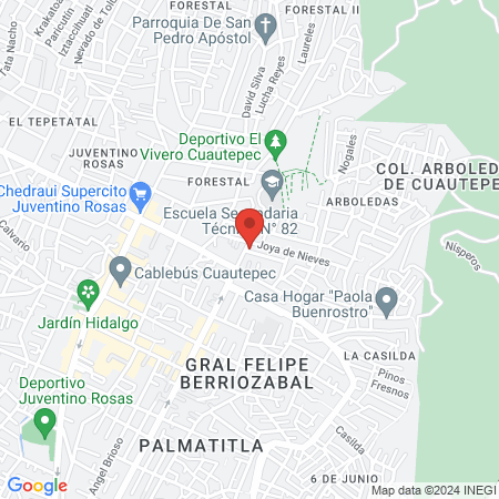 Salón barbería map