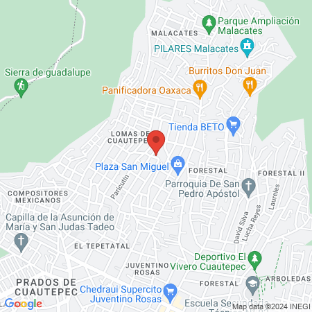 Centro de Salud T1 Lomas de Cuautepec map