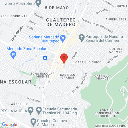 La Coquetería Nails Room map