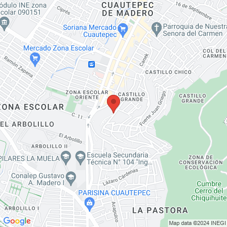 Consultorio Dental Sanadent. map