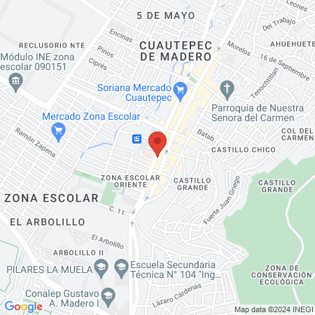 Cirujano Dentista Dr. Gregorio Moreno map