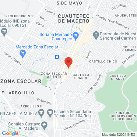 Clínica Veterinaria La Palma map