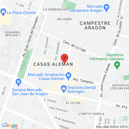 ESTETICA MANHATTAN map