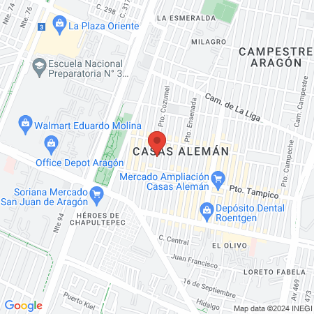 ESTETICA RICHARDS map