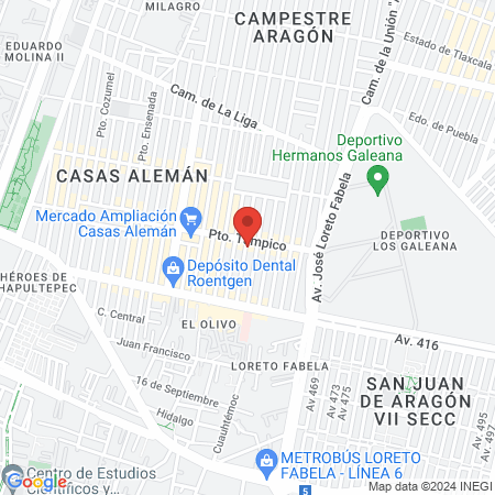 ESTETICA UNISEX D' TOÑO map