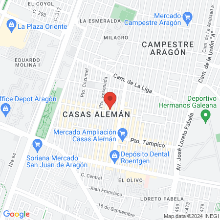 Consultorio Dental Balderas map