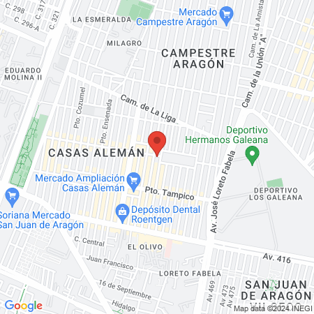 Cabrera Ramirez Guadalupe Cd map