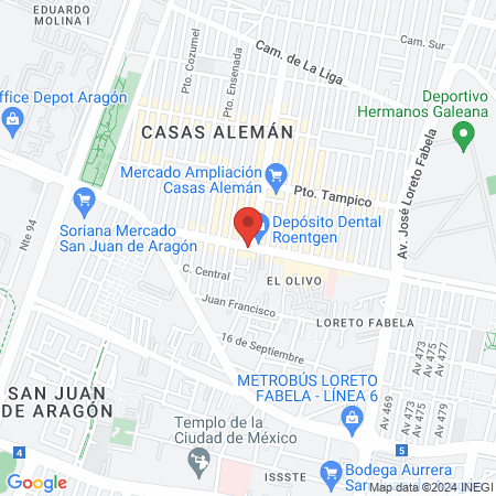 Analisis Clinicos De Mexico map