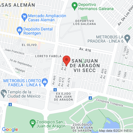 Centro Oftalmológico para la Salud Visual VISION LIFE map