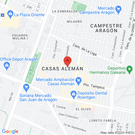 Veterinaria Puerto Mazatlan map