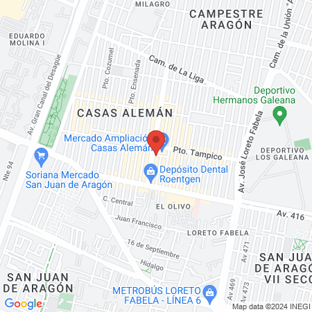 Laguna Serrano Yolanda map