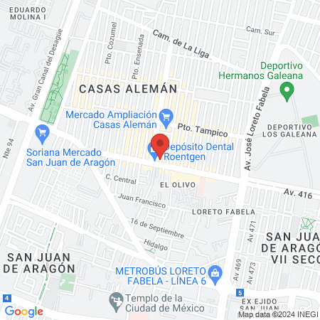 Clínica Veterinaria Distrito Animal map