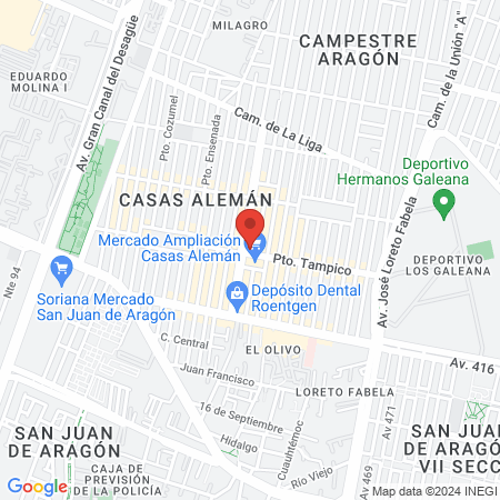 Dental Gómez ODONTOLOGÍA INTEGRAL Y ESTÉTICA map