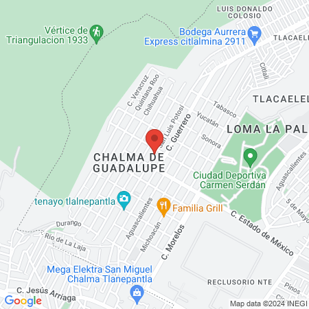 Nary yankee's barber shop map