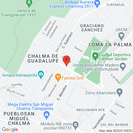 Consultorio dental Just Smile map