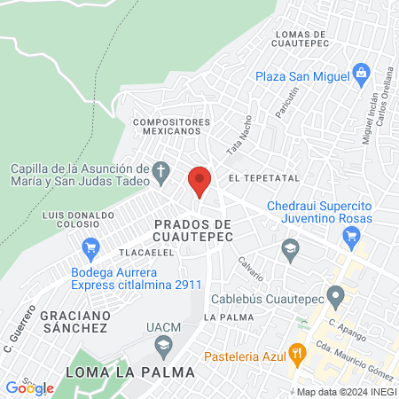Dra. Angélica Martínez Rangel, Dentista - Odontólogo map