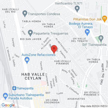 Odontología Integral Saludent map